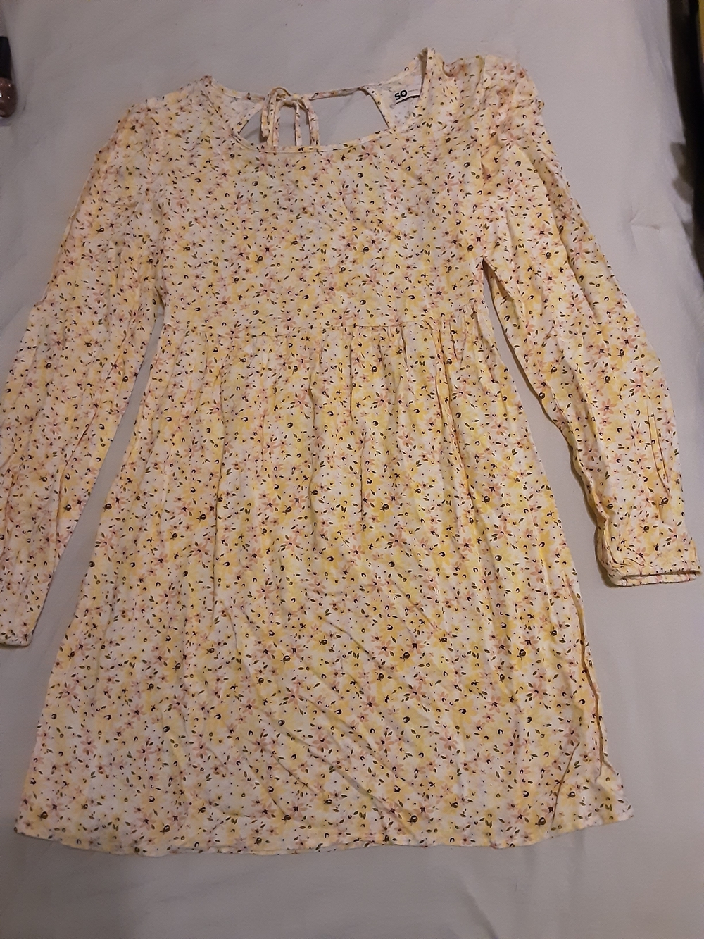 NWT SO Floral Long Sleeve Dress